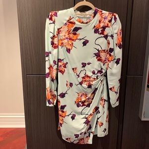 A.L.C. Tropical print mini dress